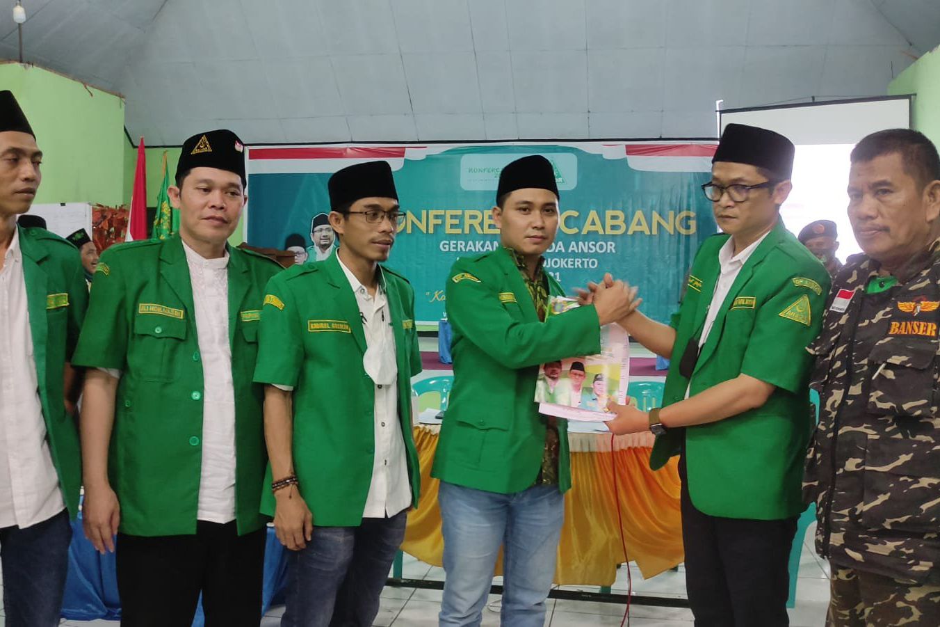 Gus Barraa Terpilih Jadi Ketua GP Ansor Kabupaten Mojokerto