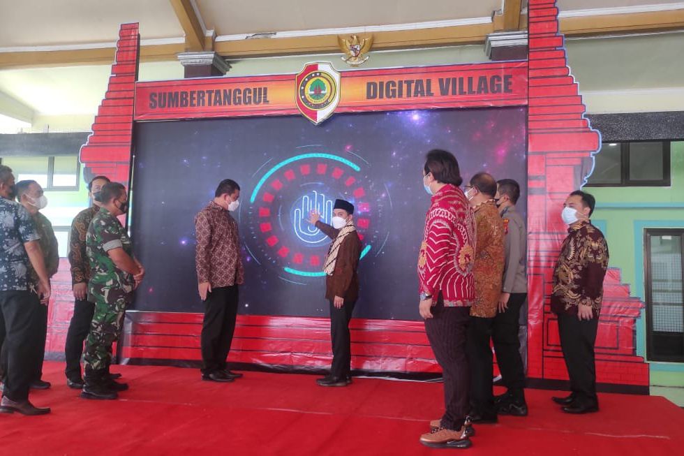 Desa Sumbertanggul Diharapkan Jadi Contoh Desa Digital di Mojokerto