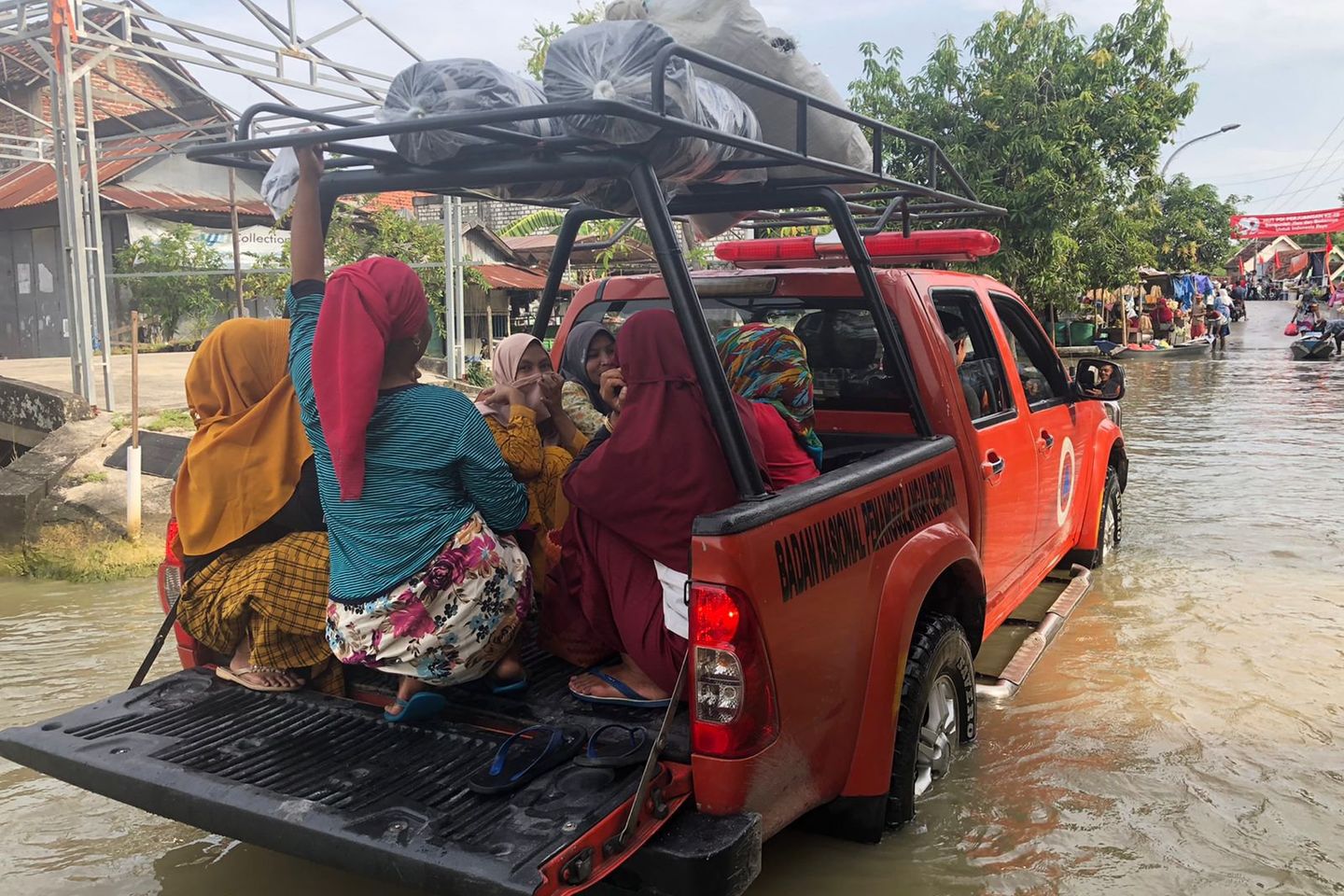 Curah Hujan Tinggi, Lima Kecamatan di Lamongan Kembali Terendam Banjir