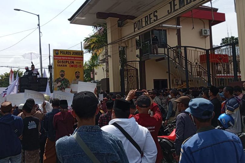 Warga Jember Desak Polisi Tetapkan Tersangka Penyimpangan Dana Covid Rp107 Miliar
