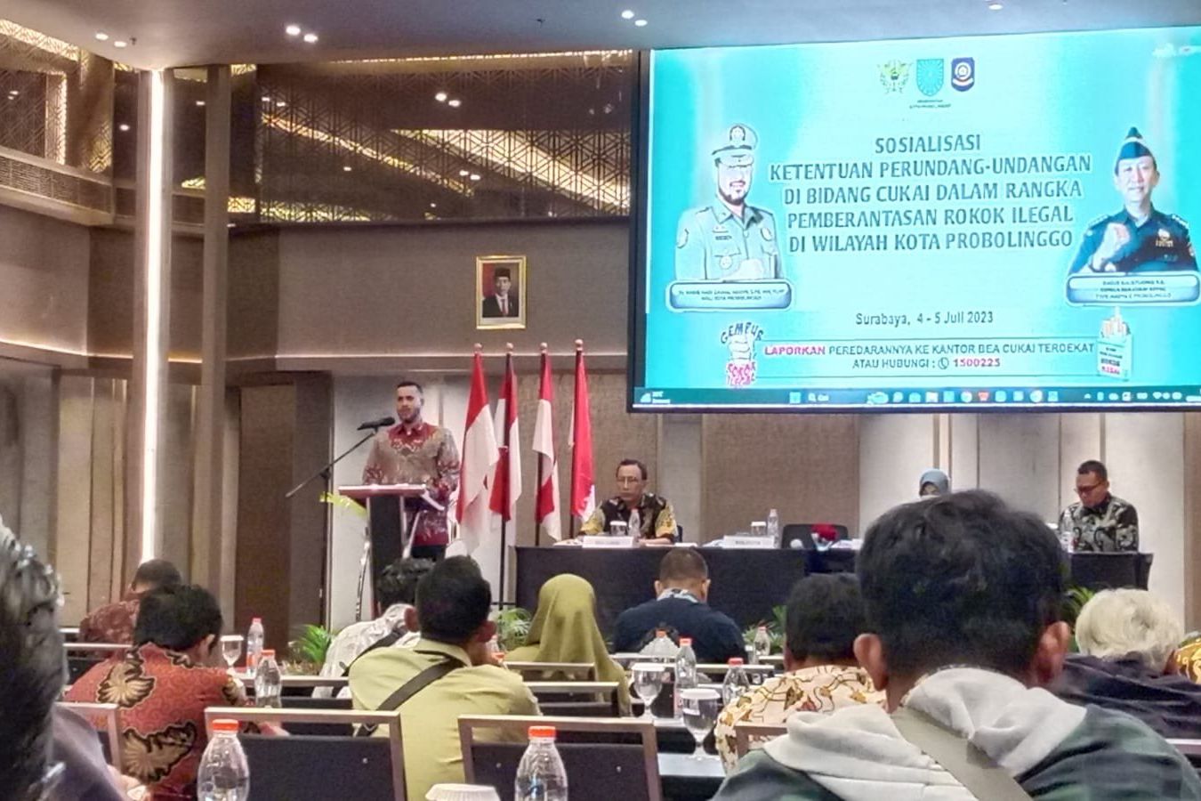 Wali Kota Probolinggo Minta Awak Media Edukasi Masyarakat soal Rokok Ilegal  