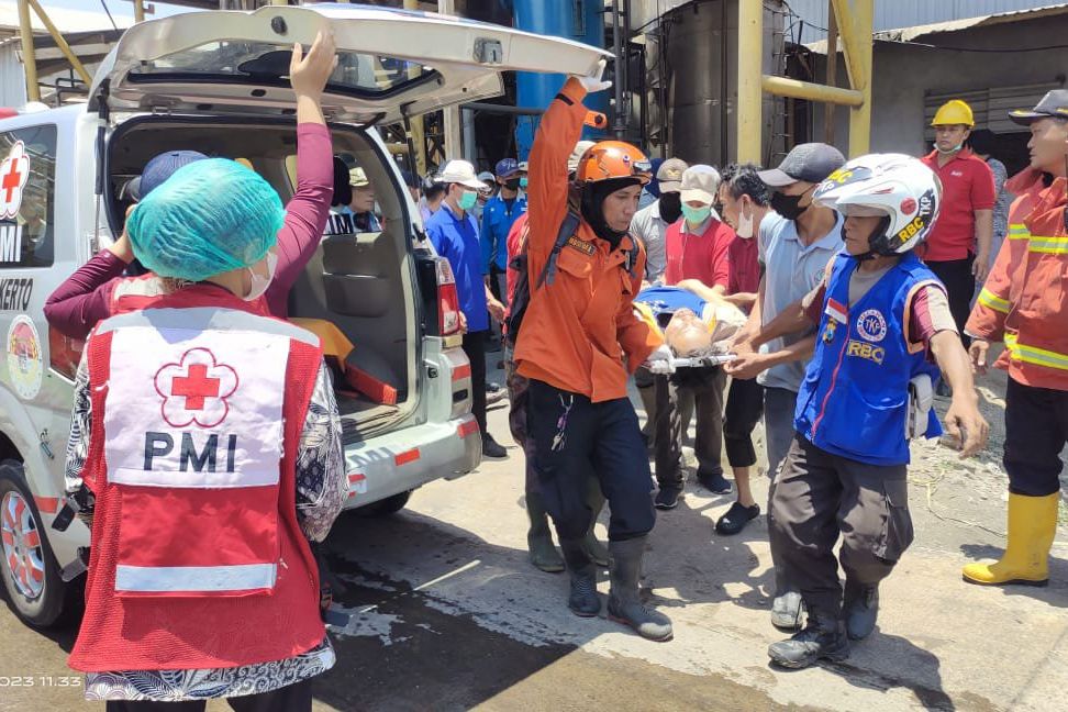 Satu Karyawan PT. Sun Paper Source Meninggal Dunia, Diduga Kehabisan Nafas saat Memadamkan  