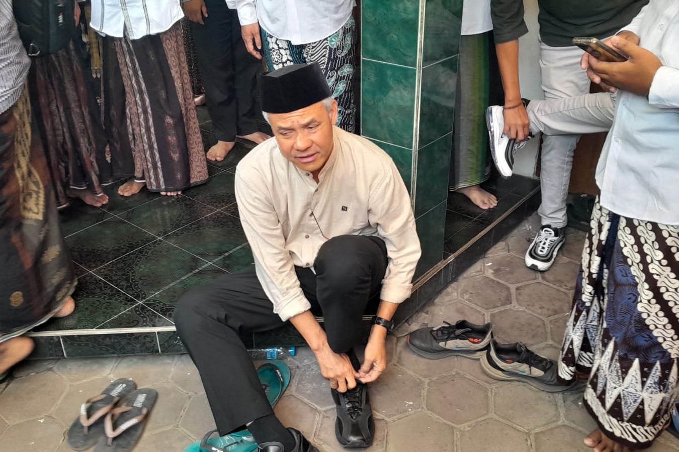 Kiai Alumni Santri Asuhan Almarhum KH Maimun Zubair di Malang Dukung Ganjar Pranowo