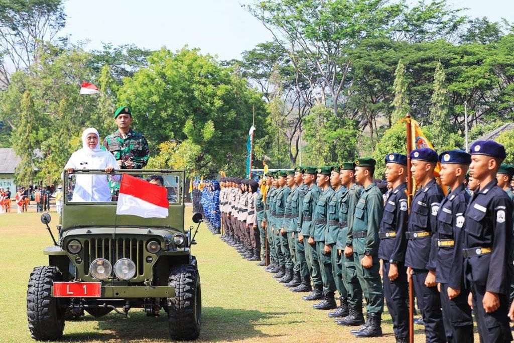Gubernur Khofifah Imbau Siswa SMA Taruna Jauhi Narkoba  