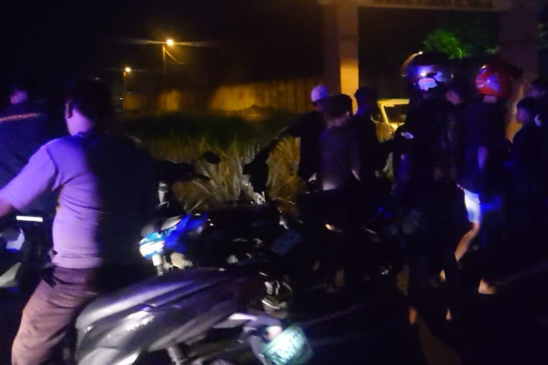 Polisi Razia Balap Liar di Jalan Raya Trowulan Mojokerto, Sita Motor Tak Sesuai Standar