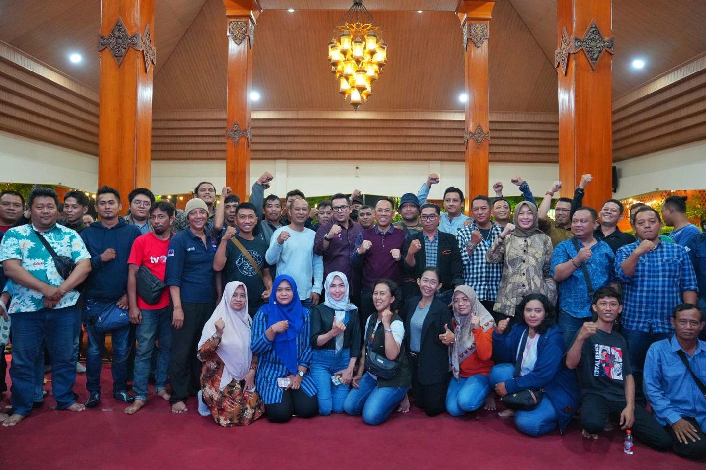 Pj Walikota Mojokerto Ajak Perkuat Sinergi, Jadikan Media <em>Speaker</em> Kemajuan Kota Mojokerto
