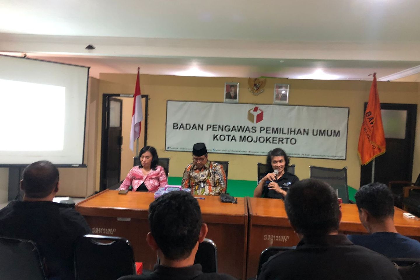 Bawaslu Kota Mojokerto Ajak Awak Media Sukseskan Pemilu 2024