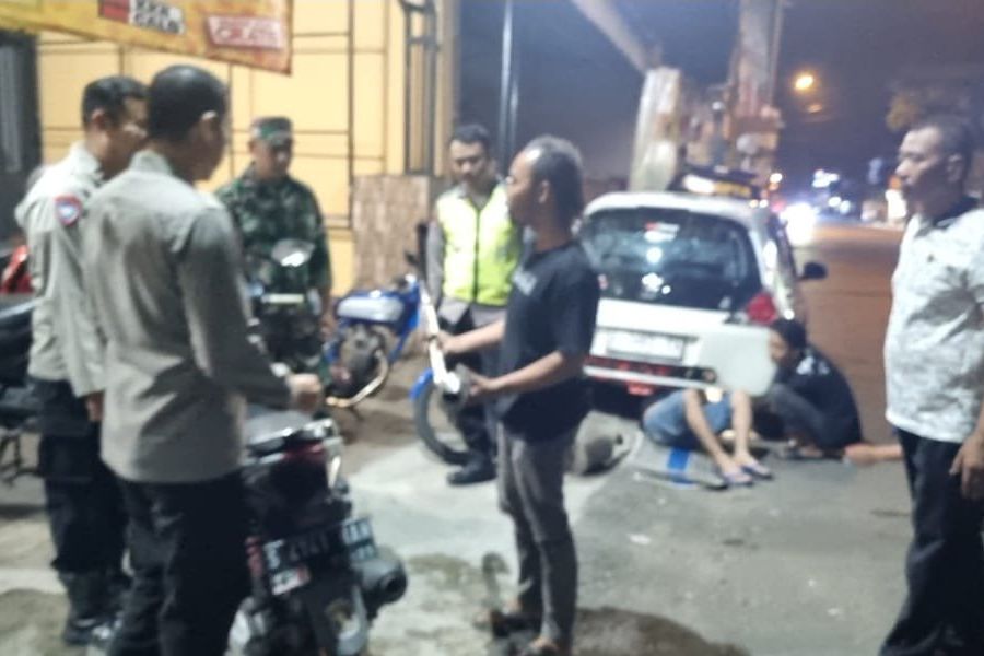 Polisi dan TNI Razia Motor dan Mobil Berknalpot Brong di Mojokerto