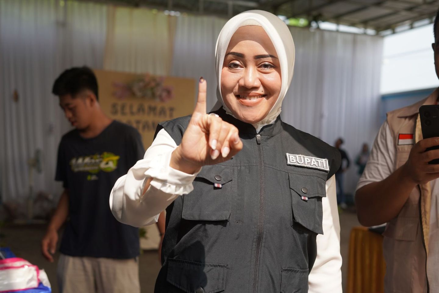 Usai Nyoblos di Pemilu 2024, Ini Pesan Bupati Mojokerto