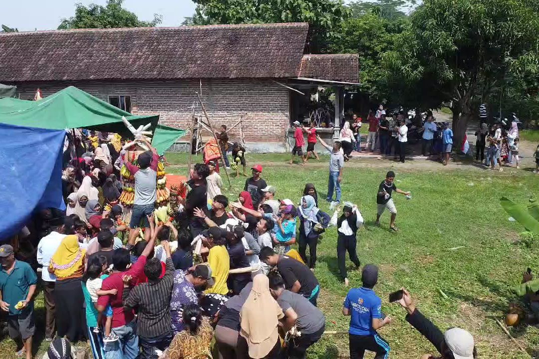 Hasil Bumi Melimpah, Warga Sukoanyar Mojokerto Gelar Ruwah Desa