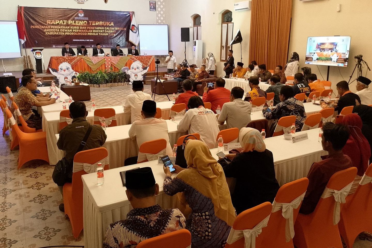 Caleg Terpilih DPRD Kabupaten Probolinggo Ditetapkan, Golkar Ungguli PKB dan Gerindra