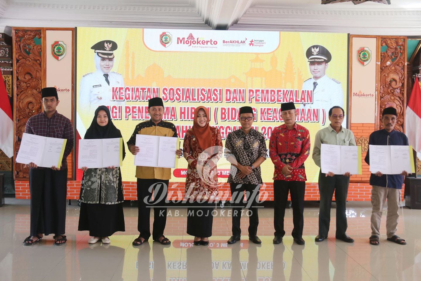 181 Lembaga Keagamaan Terima Dana Hibah, Bupati Ikfina Ingatkan Amanah