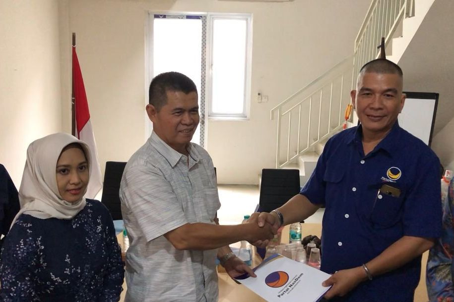 Pilwali Kota Mojokerto, Ning Ita Daftar lewat NasDem dan PDIP