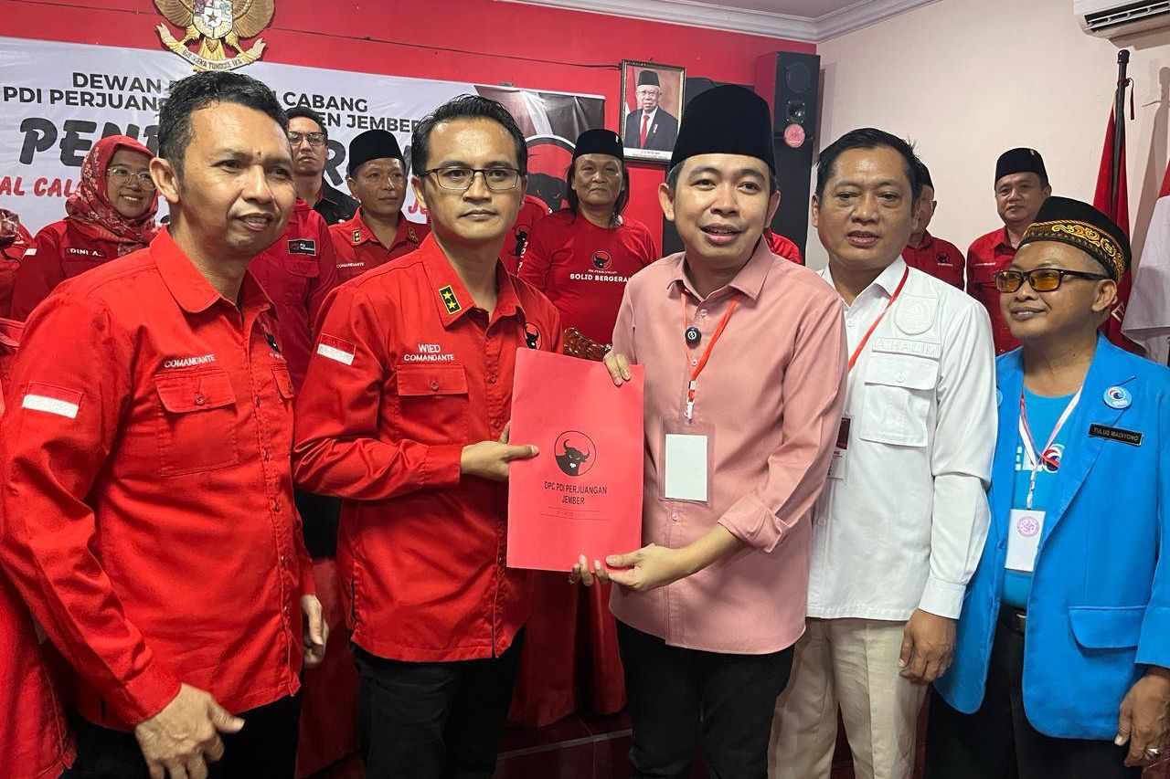 Politikus Peraih Suara Terbanyak se-Indonesia Daftar Bacabup Jember lewat PDIP