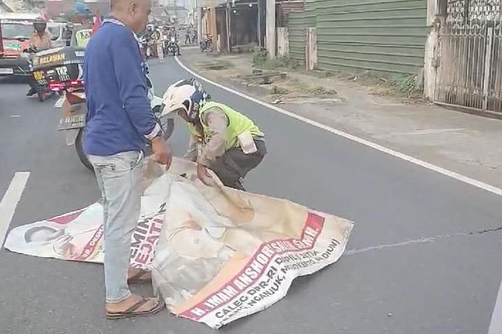 Menyeberang, Kakek Pejalan Kaki Meninggal Tertabrak Motor di Jalan Raya Brangkal
