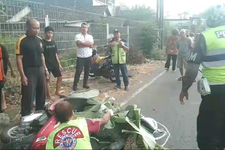 Ibu Rumah Tangga Terlindas Truk di Jalan Bypass Mojokerto