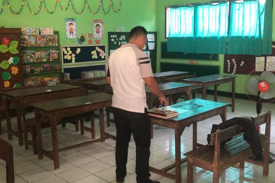 Tahun Ajaran 2024/2025, SDN Kauman Mojosari Hanya Mendapat Lima Murid