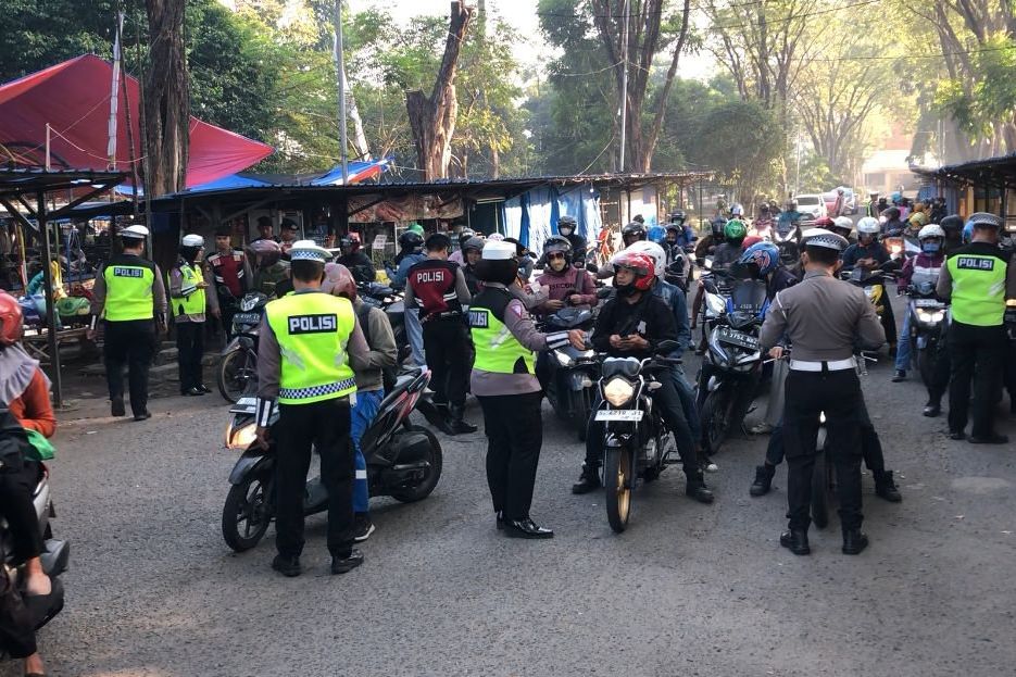 Satlantas Polres Mojokerto Temukan 250 Pelanggaran, Rata-Rata Tak Punya SIM
