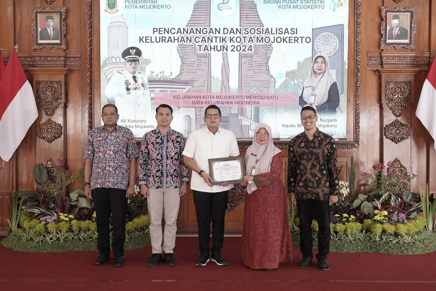 Tiga Kelurahan di Kota Mojokerto Ikuti Lomba Kelurahan Cinta Statistik Nasional dan Provinsi