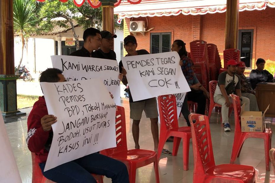 Diduga Bersetubuh di Balai Desa, Warga Desa Seduri Tuntut Tukang Kebun Diusut secara Hukum