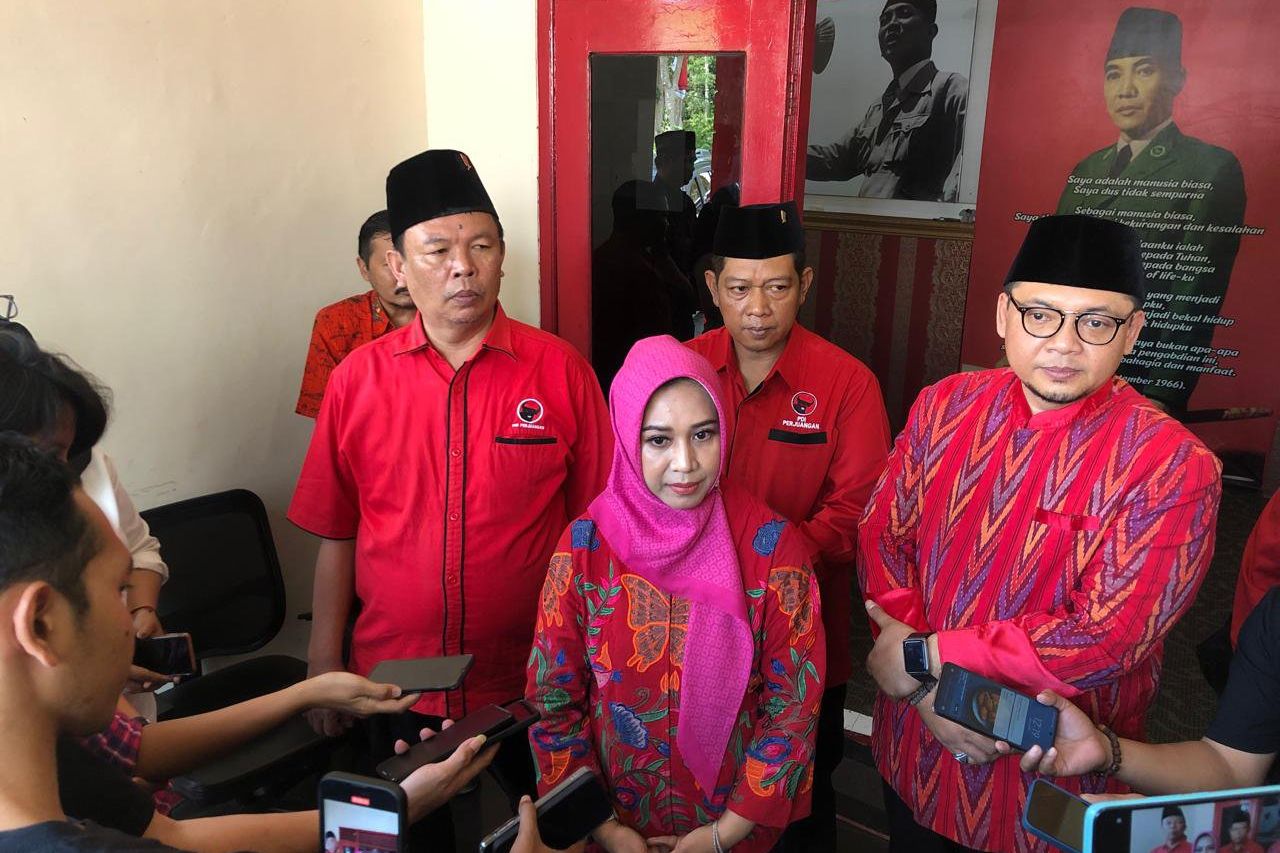 Ning Ita dan Rachman Ambil Rekomendasi PDIP di Pilkada 2024