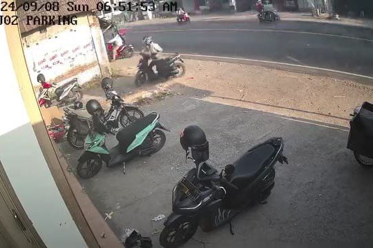 Baru Seminggu Dibeli, Motor Karyawan di Mojokerto Raib Dicuri