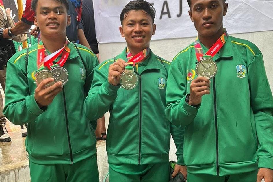 Tiga Atlet Arung Jeram Kabupaten Probolinggo Sumbang Perak di PON XXI Aceh-Sumut