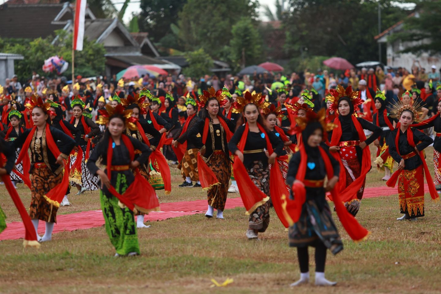 Bupati Ipuk Bangga "Yosomulyo Menari", Merajut Kerukunan lewat Menari Kolosal