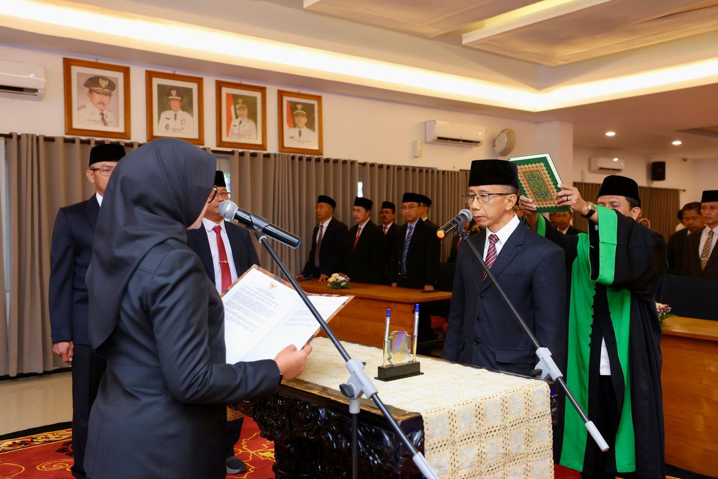 Guntur Jabat Pj Sekda Banyuwangi Gantikan Mujiono yang Maju di Pilkada 2024