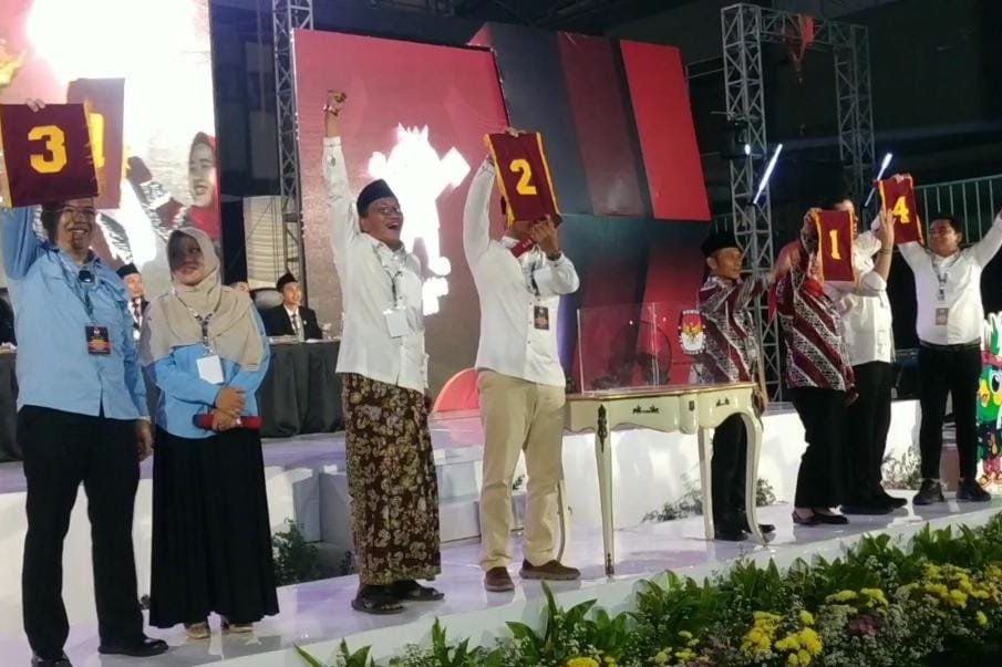 Empat Paslon Wali Kota dan Wakil Wali Kota Probolinggo Pilih Nomor Urut, Siapa Saja Mereka?