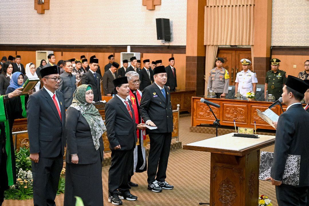 Pimpinan Definitif DPRD Banyuwangi Periode 2024-2029 Dilantik, Ini Misinya