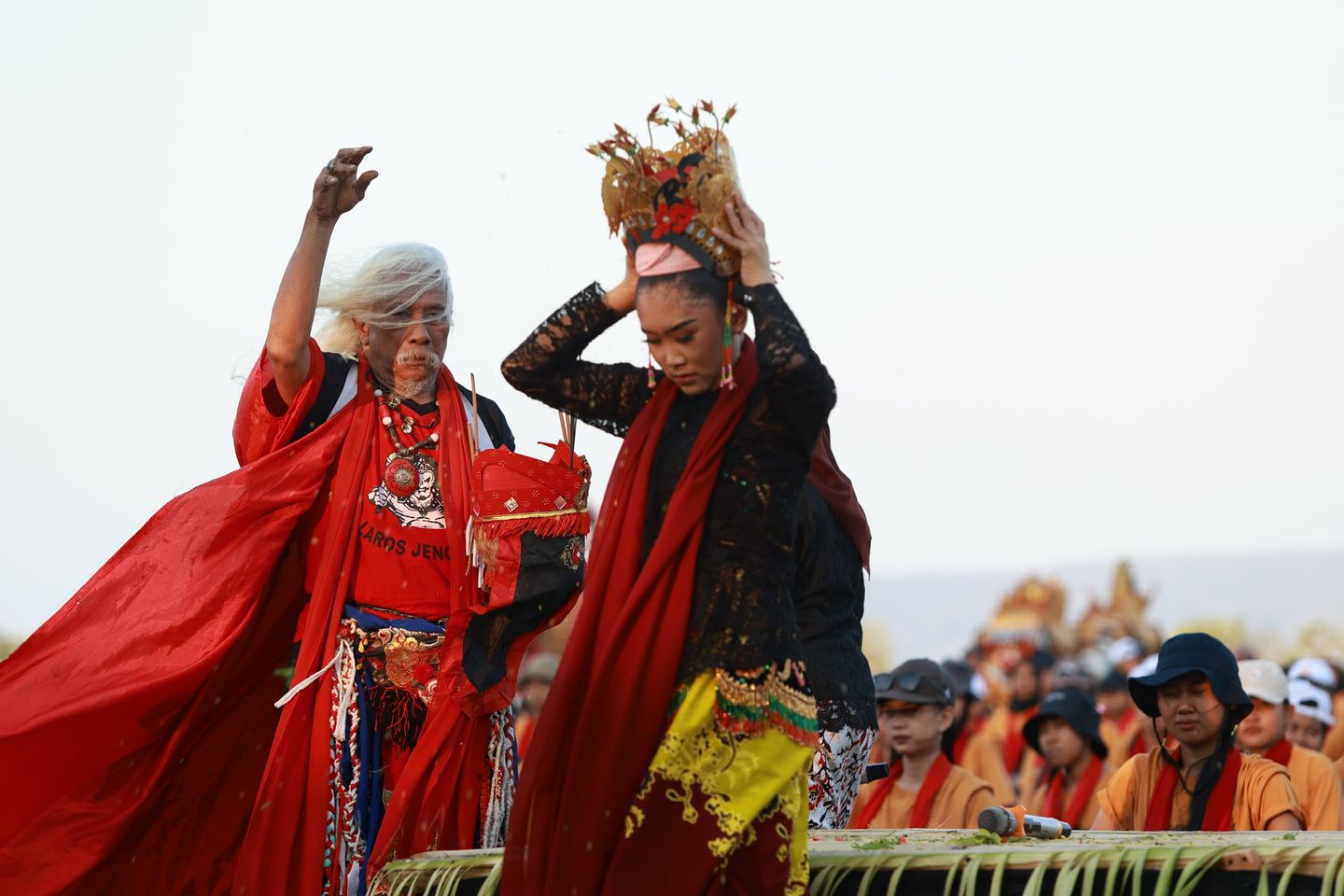 Sehari Sebelum Gandrung Sewu, 1.350 Penari Jalani Ritual Meras Gandrung