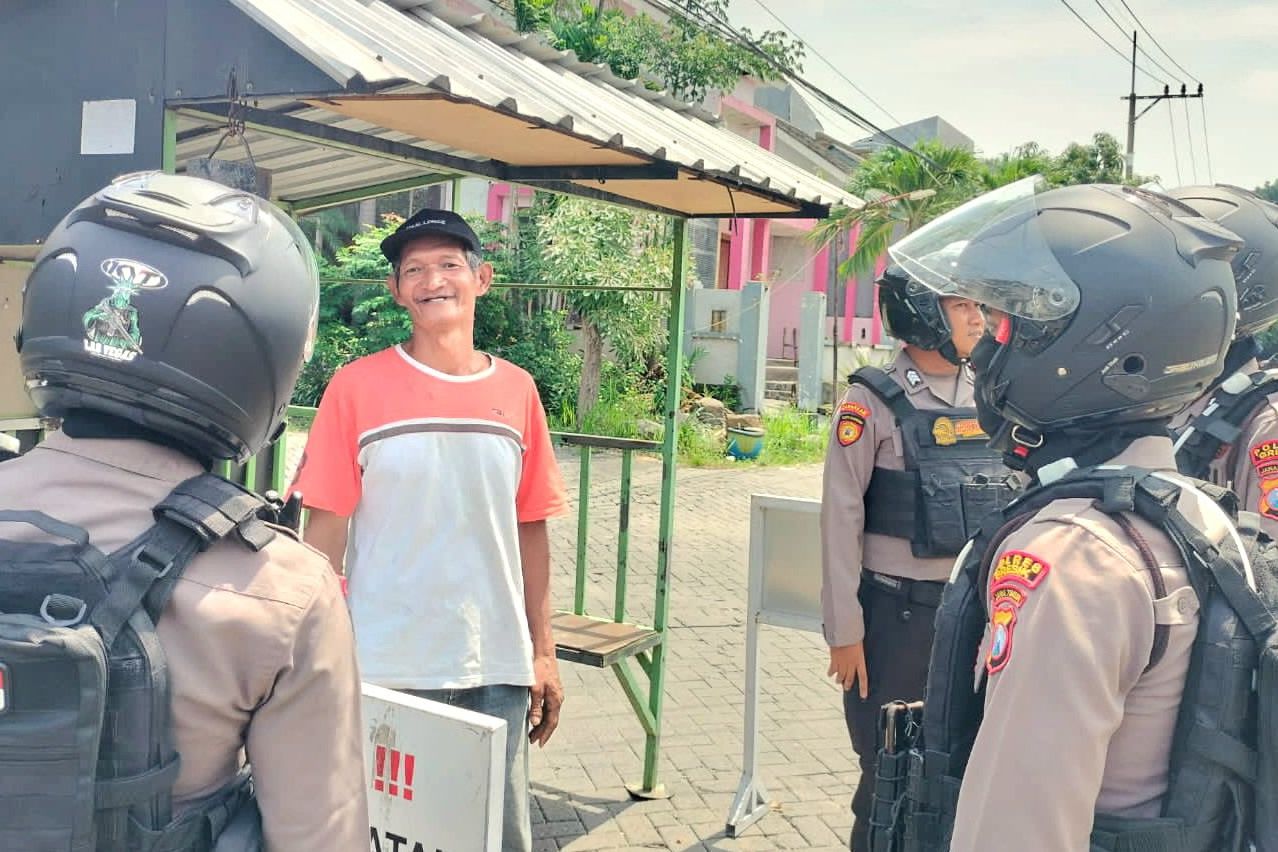 Antisipasi 3C Selama Libur Lebaran, Polres Gresik Gencarkan Patroli