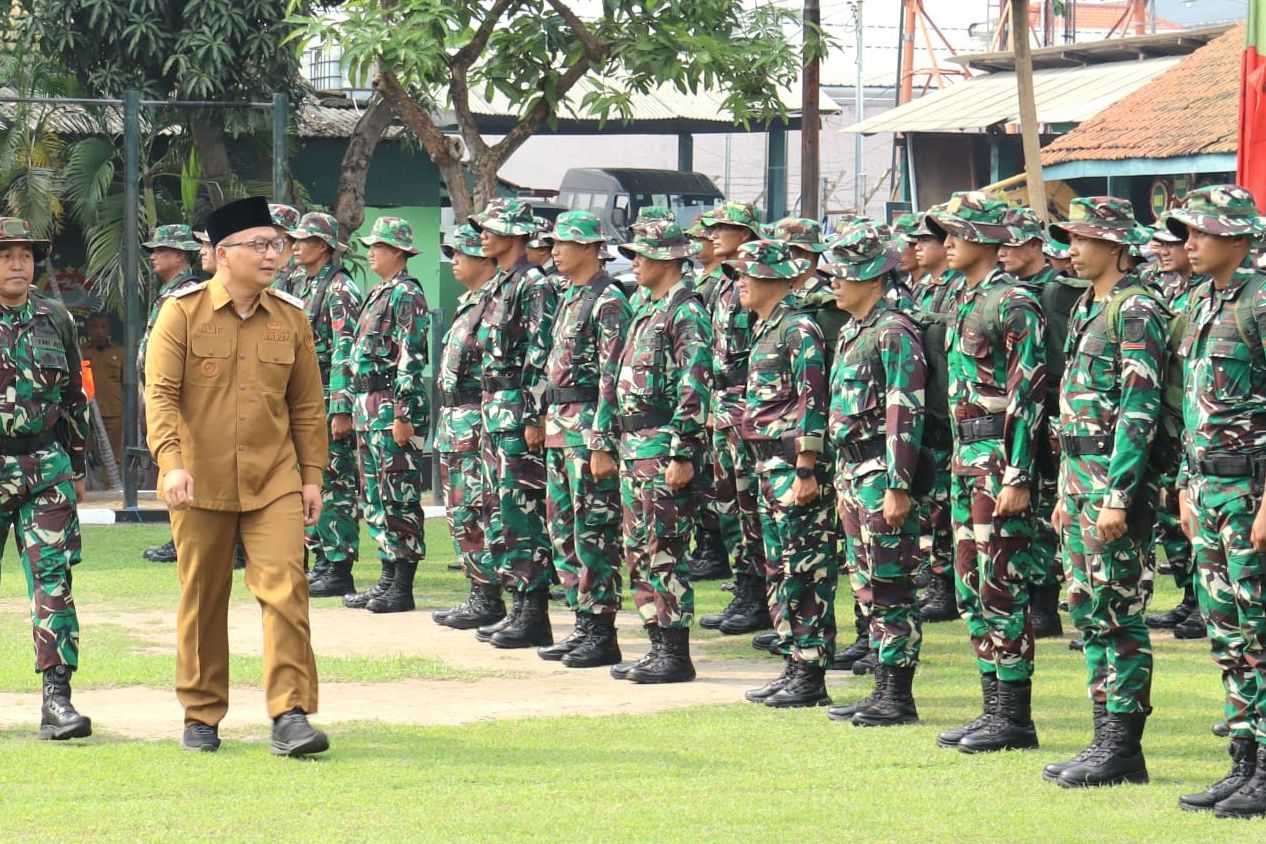 TMMD ke-124 di Desa Banter Gresik Dibuka, Bangun Infrastruktur hingga Penyuluhan Hukum