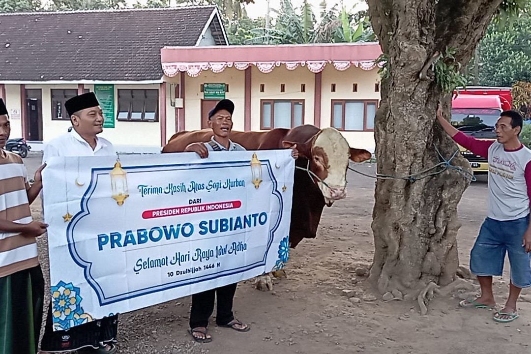 Terima Kiriman Sapi Kurban dari Presiden dan Kapolri, Gus Makki: Semoga Berkah