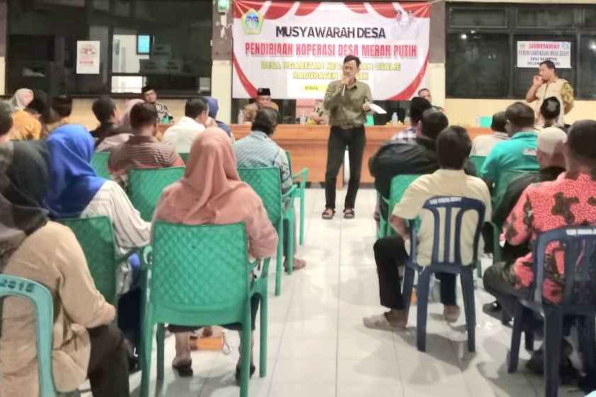 Pemdes Ngabetan Optimis Koperasi Merah Putih Perkuat Ekonomi Lokal