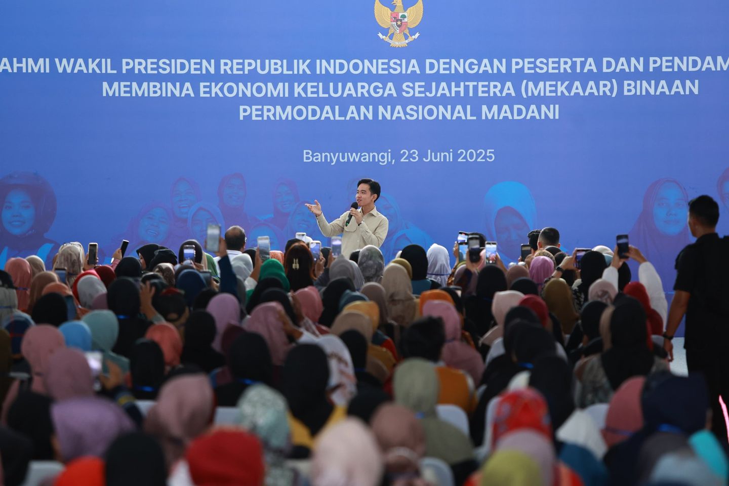 Gibran Sebut Produk UMKM Buatan Ibu-ibu di Banyuwangi Berpotensi Naik Kelas