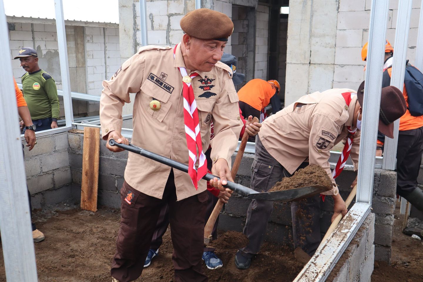 Pramuka Jatim Rehab 143 Rumah Tak Layak Huni dalam Perkemahan Wirakarya