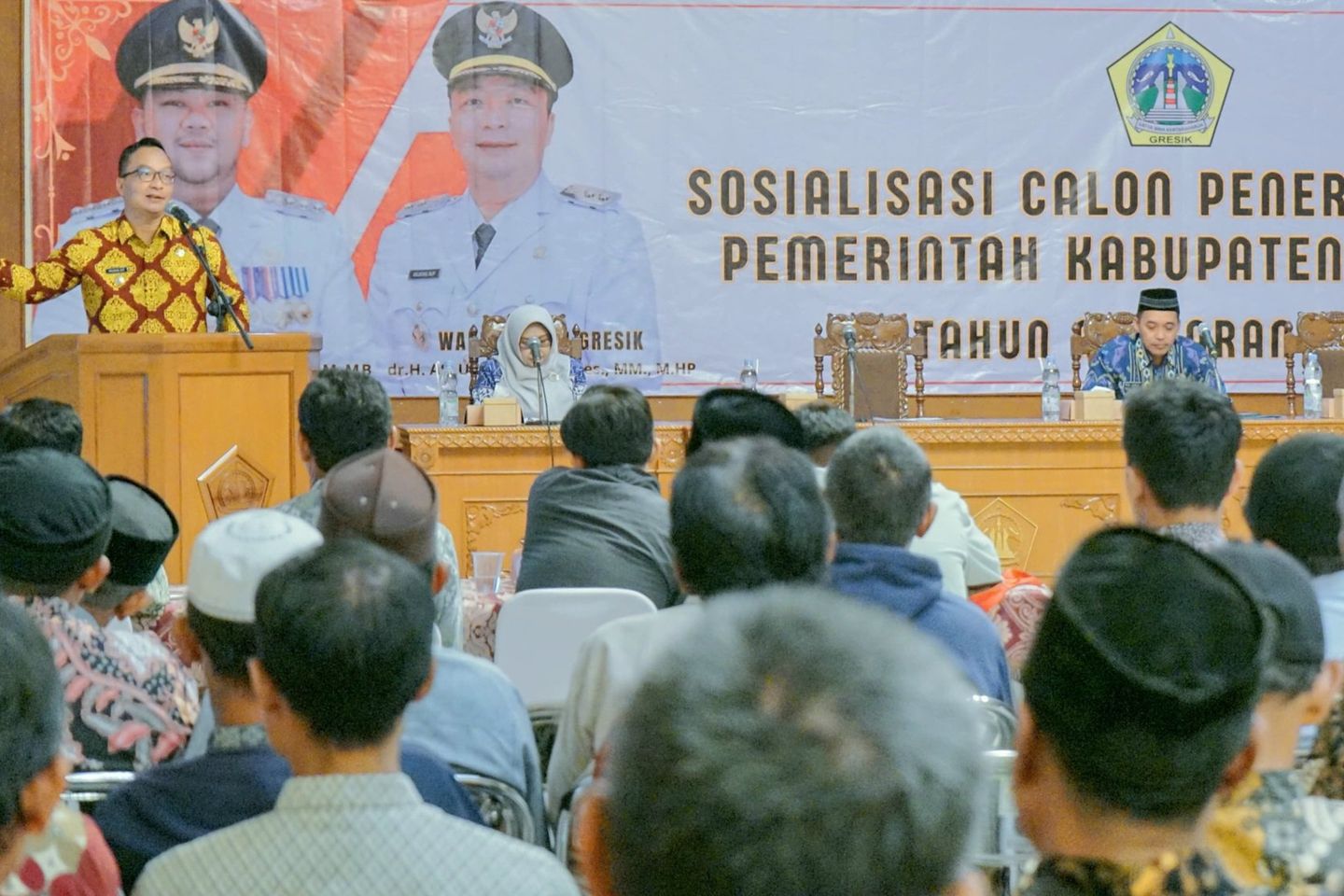 Sosialisasi Calon Penerima Hibah, Wabup Gresik Ingatkan Harus Tepat Sasaran dan Akuntabel