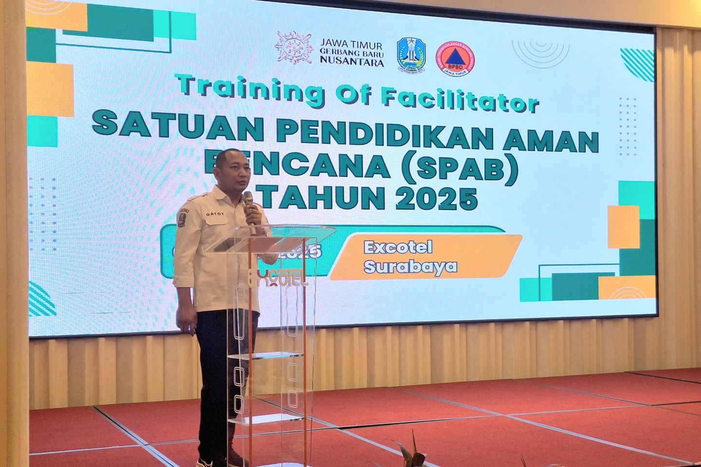 32.832 Sekolah Rawan Bencana, BPBD Jatim Gelar Pelatihan Penanggulangan Bencana pada Guru
