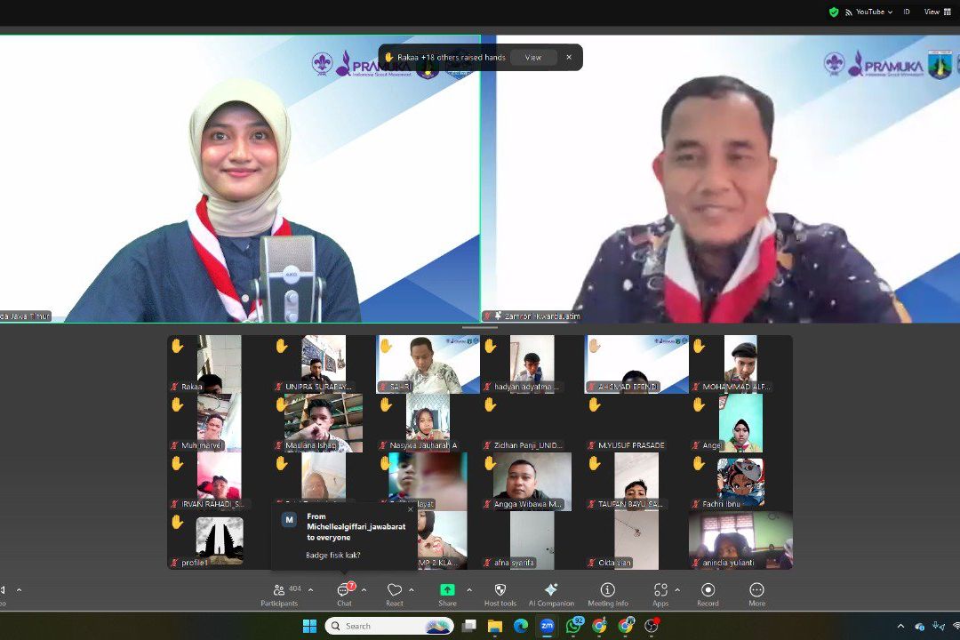 Kwarda Jatim Gelar Pelatihan Pramuka Jurnalis 2025, Diikuti 1.020 Peserta se-Indonesia