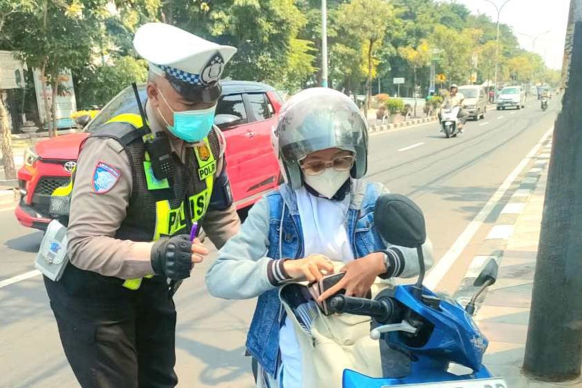 Sepekan Operasi Patuh Semeru, Polres Gresik Tindak Ribuan Pelanggaran Lalu Lintas