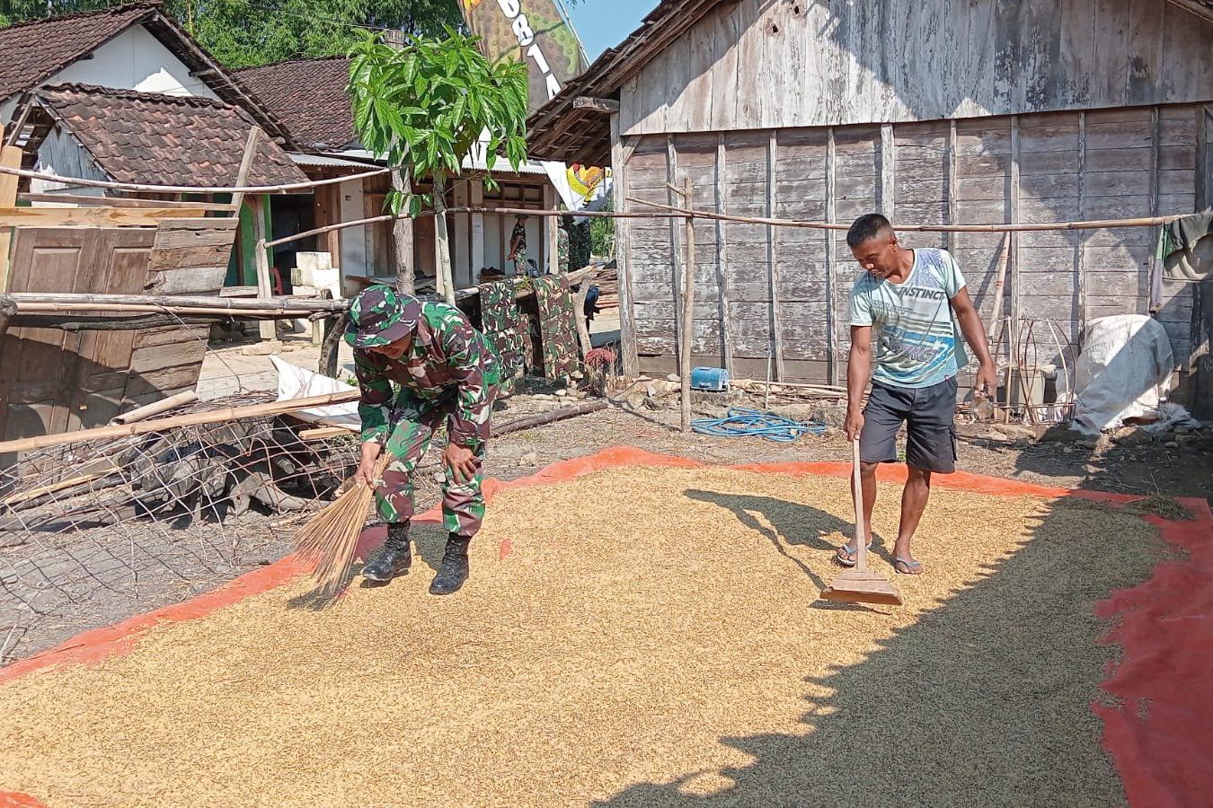 Silaturahmi Modal Keberhasilan TMMD ke-12 Kodim 0814 Jombang