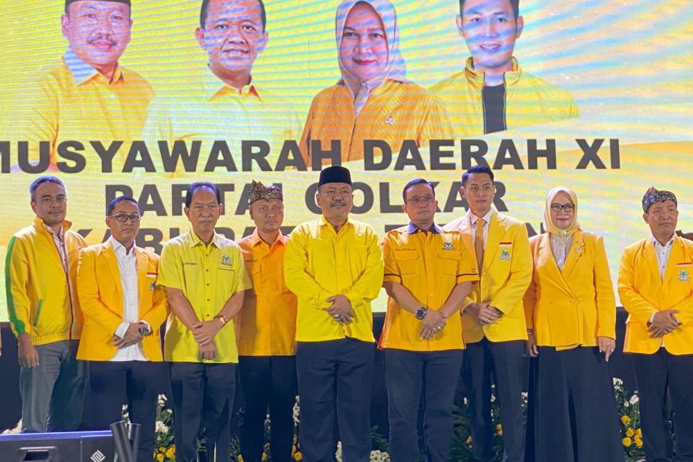 Buka Musda XI Golkar Tuban, Ali Mufthi Ingatkan Doktrin Karya Kekaryaan