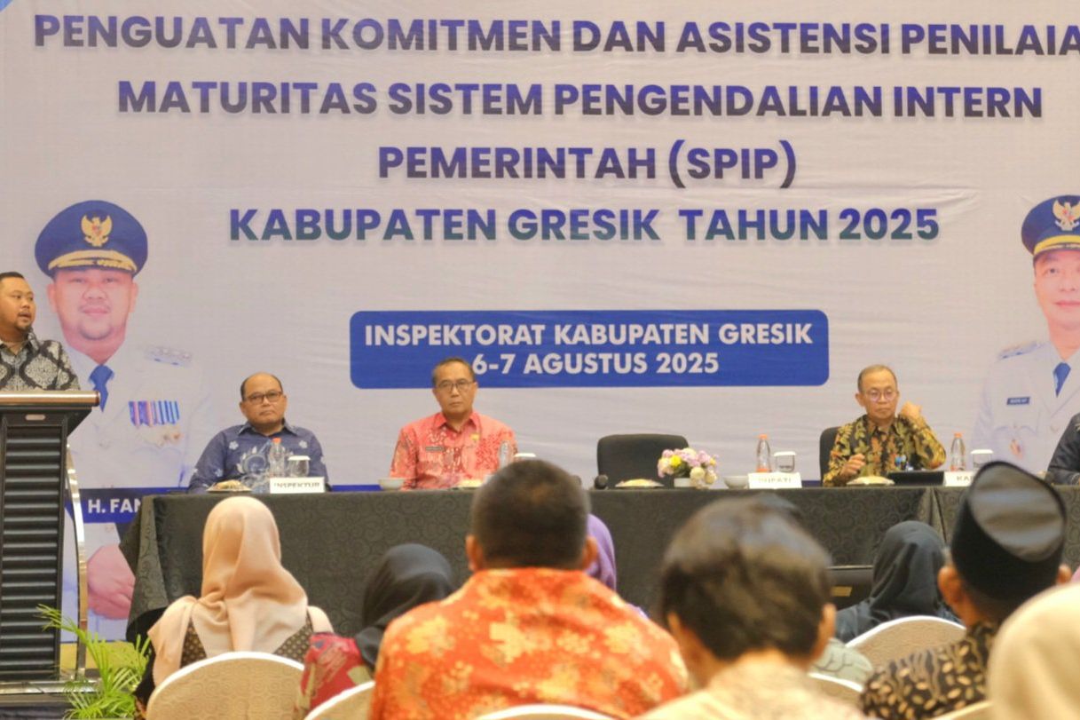 Komitmen Tata Kelola yang Akuntabel, Pemkab Gresik Matangkan SPIP