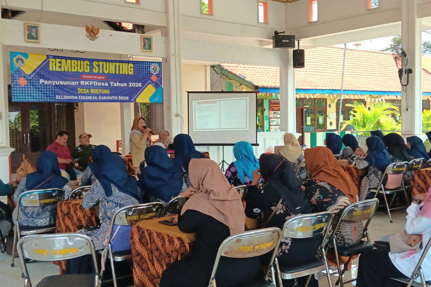 Menuju Desa Bebas Stunting, Pemdes Ngepung Jadikan Program Prioritas RKPDes 2026