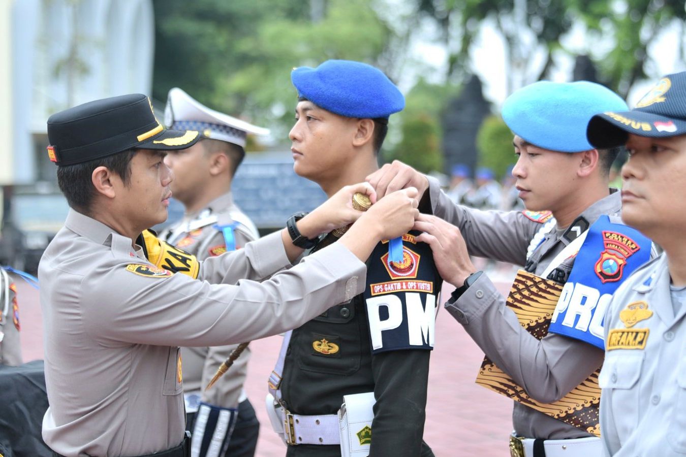 Operasi Zebra Semeru 2025, Polres Gresik Fokus Menjaga Keselamatan di Jalan Raya
