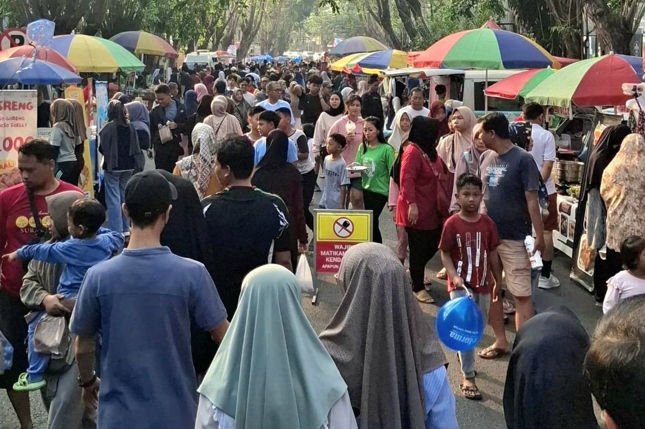 Disparekrafbudpora Gresik Telusuri Dugaan Pungli Terhadap Pelaku UMKM di CFD  