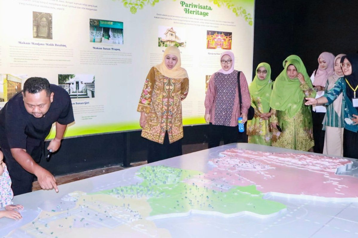 Kunjungi Wisata Edukasi GUS, Begini Kesan Gubernur Khofifah