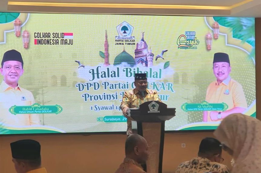 Silaturahmi dan Konsolidasi dalam Halalbihalal Partai Golkar Jatim